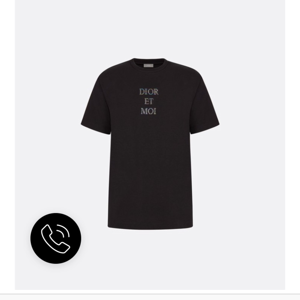 Christian Dior “Dior & Moi” men’s t shirt